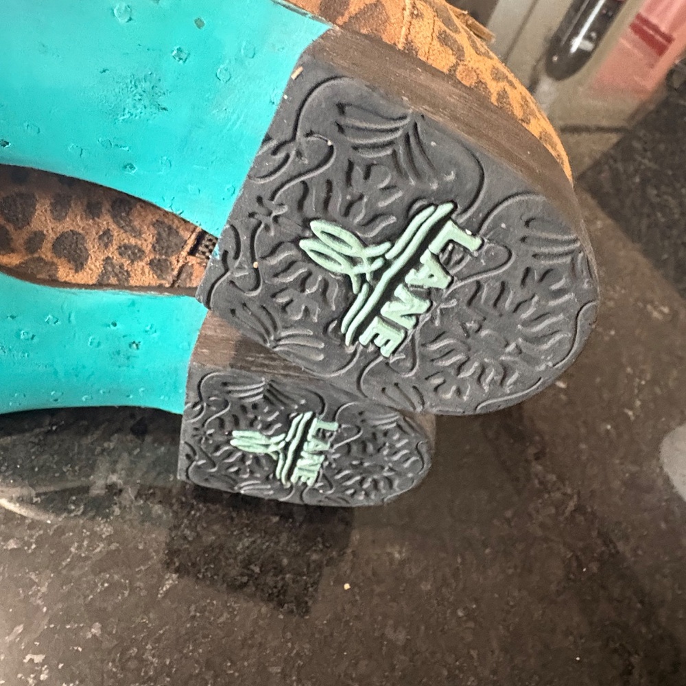 Lane Leopard Print Suede Ankle Booties. - Picture 6 of 17